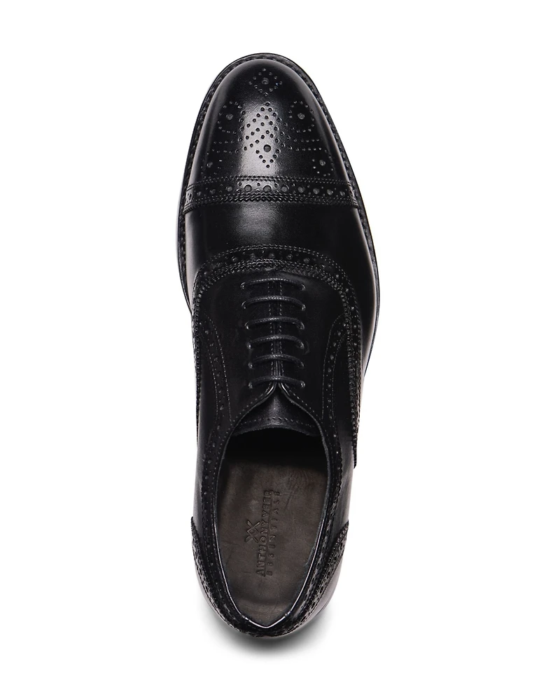 Anthony Veer Men's Ford Brogue Wingtip Oxford Goodyear Dress Shoes