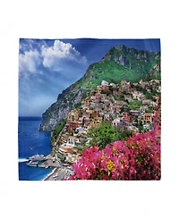 Ambesonne Italy Set of 4 Napkins, 12" x 12"