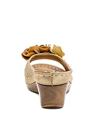 Gc Shoes Women's Juliet Floral Wedge Sandals