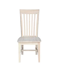 International Concepts Tall Mission Chairs, Set of 2