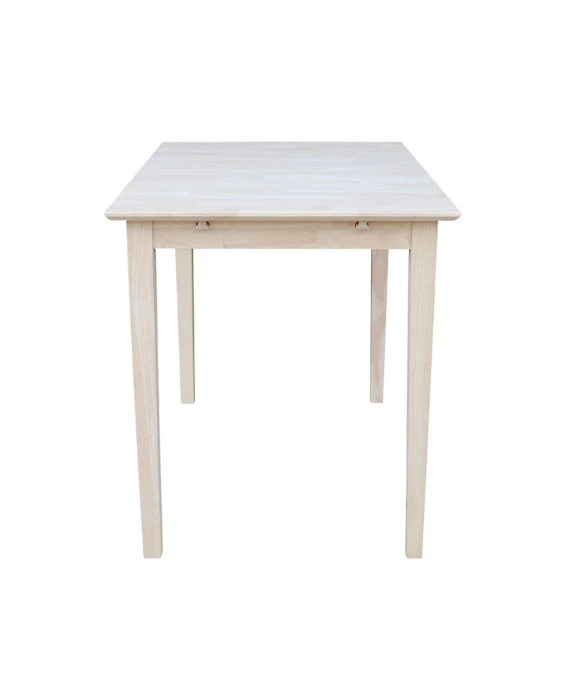 International Concepts Table with Butterfly Extension