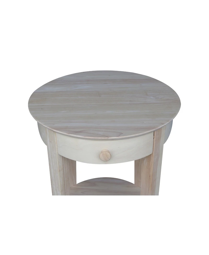 International Concepts Phillips Accent Table with Drawer