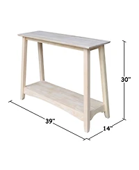 International Concepts Bombay Console Table