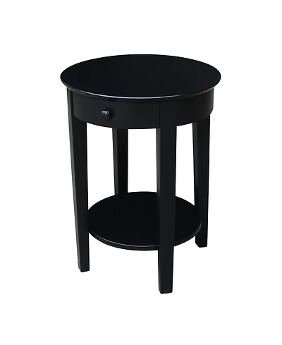 International Concepts Phillips Accent Table with Drawer