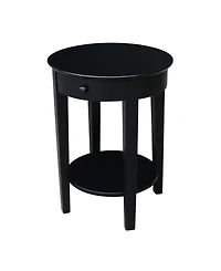 International Concepts Phillips Accent Table with Drawer
