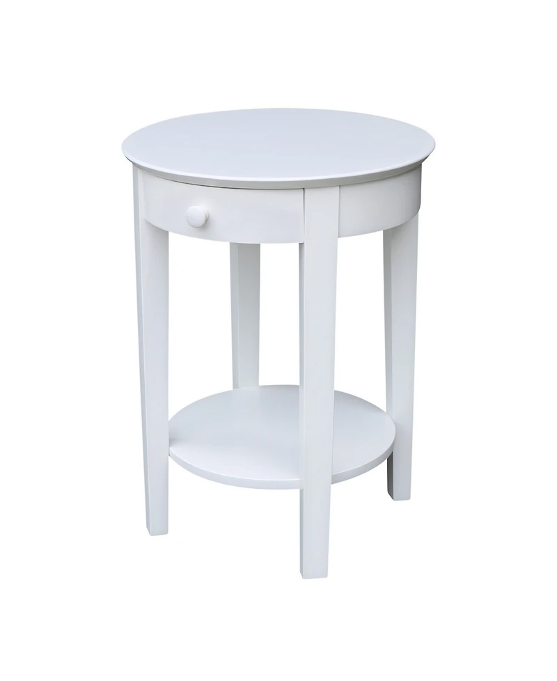 International Concepts Phillips Accent Table with Drawer