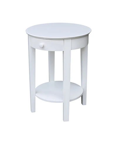 International Concepts Phillips Accent Table with Drawer