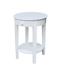 International Concepts Phillips Accent Table with Drawer