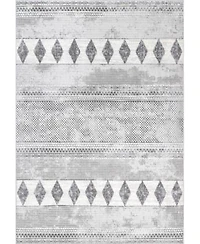 Nuloom Creek Vintage Inspired Amerie Gray Area Rug