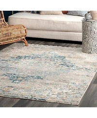Nuloom Delicate Diana Persian Vintage Inspired Blue Area Rug