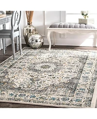 nuLoom Bodrum Vintage-Inspired Persian Verona 8' x 10' Area Rug