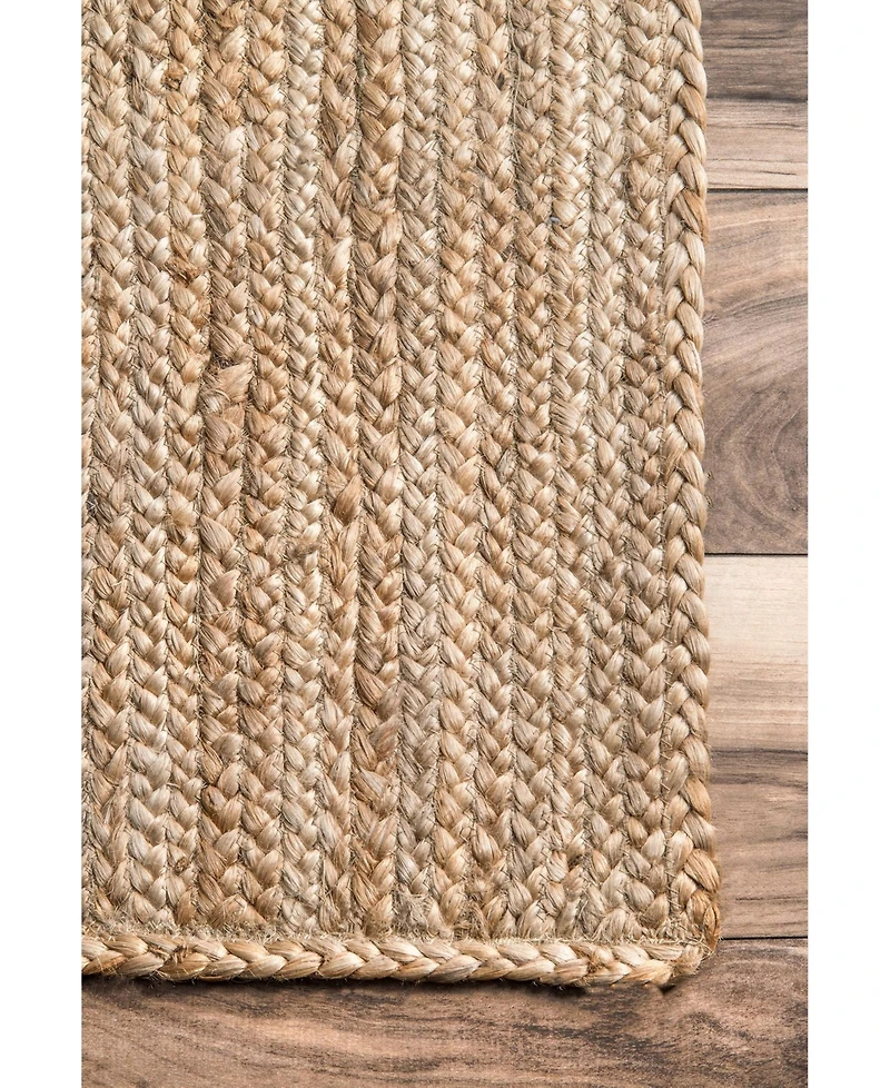 nuLoom Natura Hand Woven Rigo 5' x 8' Area Rug