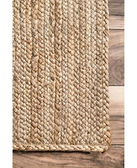 nuLoom Natura Hand Woven Rigo 5' x 8' Area Rug