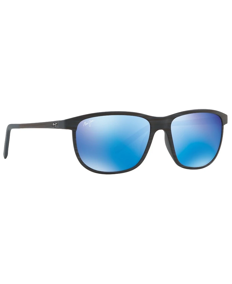 Maui Jim Unisex Dragon's Teeth Polarized Sunglasses, MJ000608
