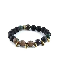 Mr Ettika Truth or Dare Agate Stretch Bracelet