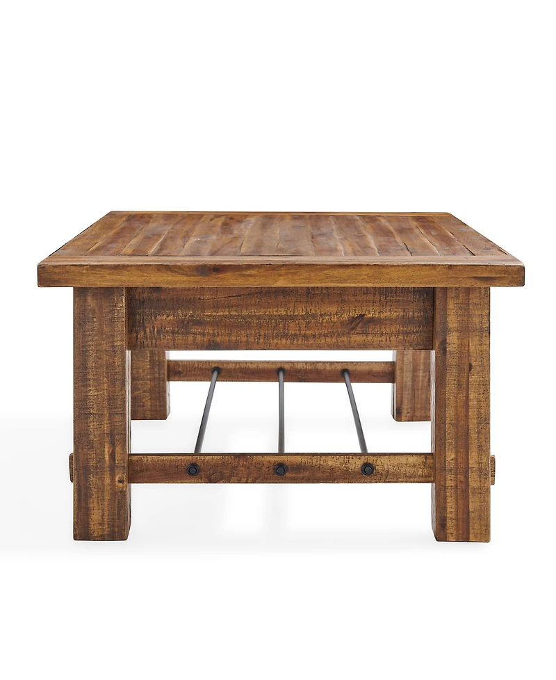 Alaterre Furniture Durango Industrial Wood Coffee Table