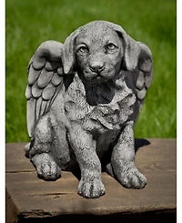 Campania International Angel Puppy Garden Statue