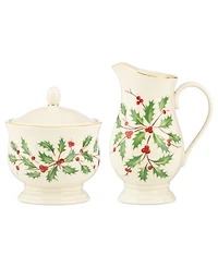 Lenox Holiday Sugar & Creamer Set