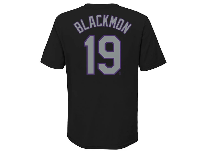 Nike Colorado Rockies Big Boys and Girls Name Number Player T-shirt - Charlie Blackmon