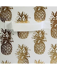 Design Imports Non-woven Polyester Cube Pineapple Square Set of
