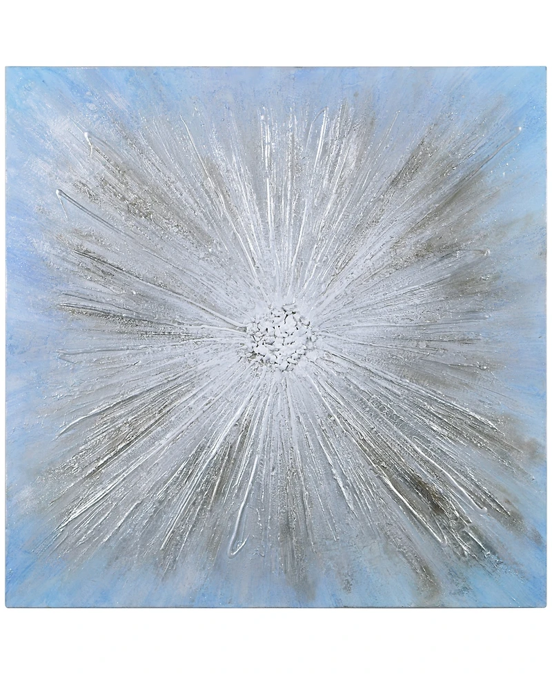 Empire Art Direct Supernova Textured Metallic Hand Painted Wall Art by Martin Edwards, 36" x 36" x 1.5"