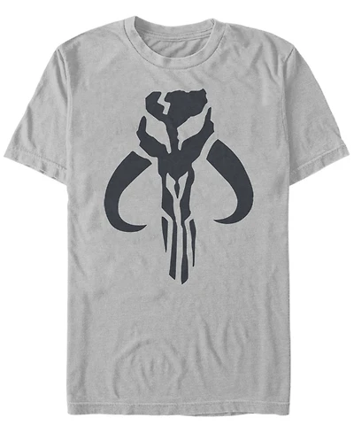 Fifth Sun Star Wars The Mandalorian Mythosaur Skull Logo Short Sleeve Men's T-shirt