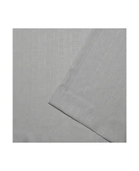 Exclusive Home Curtains Loha Linen Braided Tab Top Curtain Panel Pair, 54" x 63"