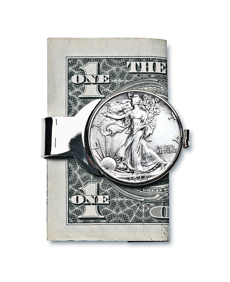 Men's American Coin Treasures Silver Walking Liberty Half Dollar Coin Money Clip