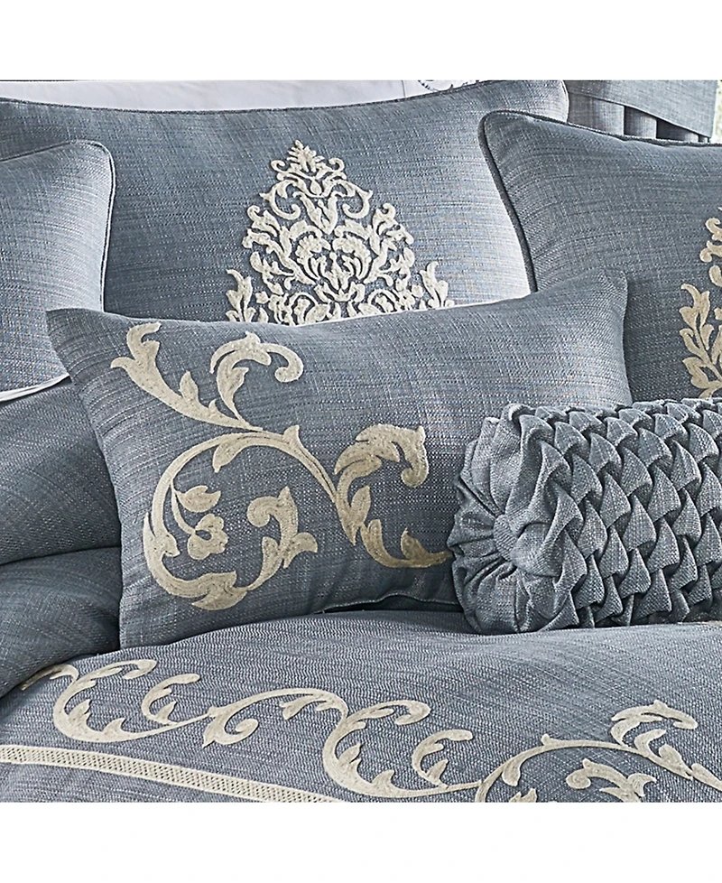 J Queen New York Aurora Boudoir Decorative Pillow, 15" x 21"
