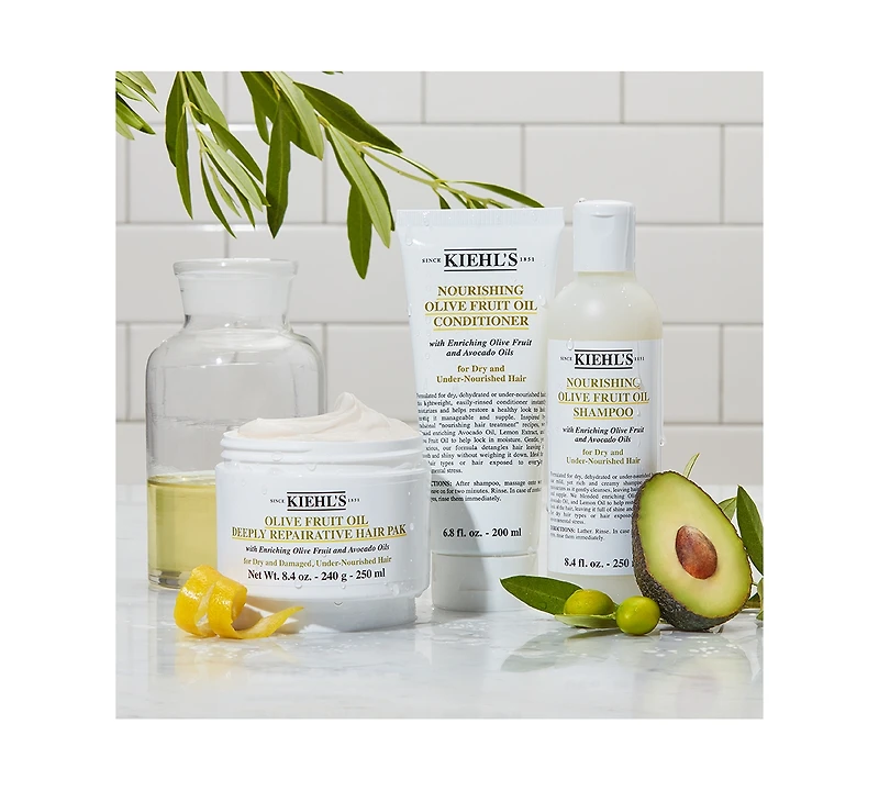 Kiehl's Since 1851 Olive Fruit Oil Deeply Repairative Hair Pak, 8.4-oz.