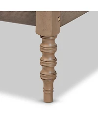 Furniture Cielle French Bohemian Full Size Bed Frame