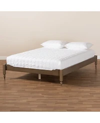 Furniture Laure French Bohemian Queen Size Bed Frame
