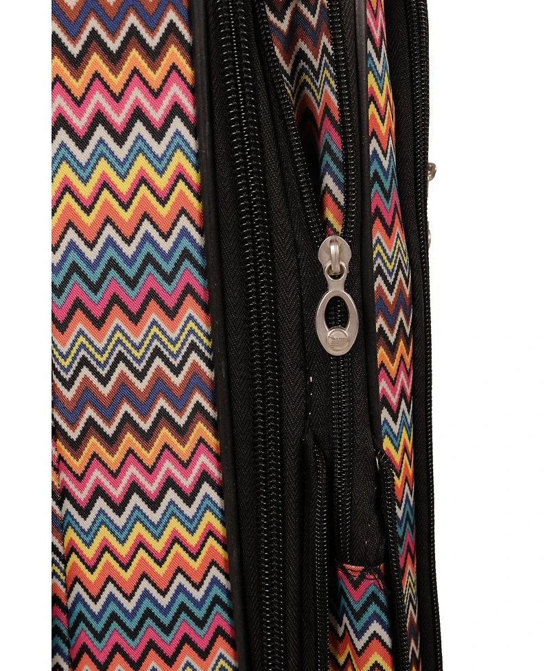 American Flyer 5 Piece Spinner Luggage Set