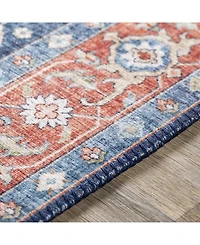 Livabliss Iris Irs-2312 Navy 3'6" x 5'6" Area Rug