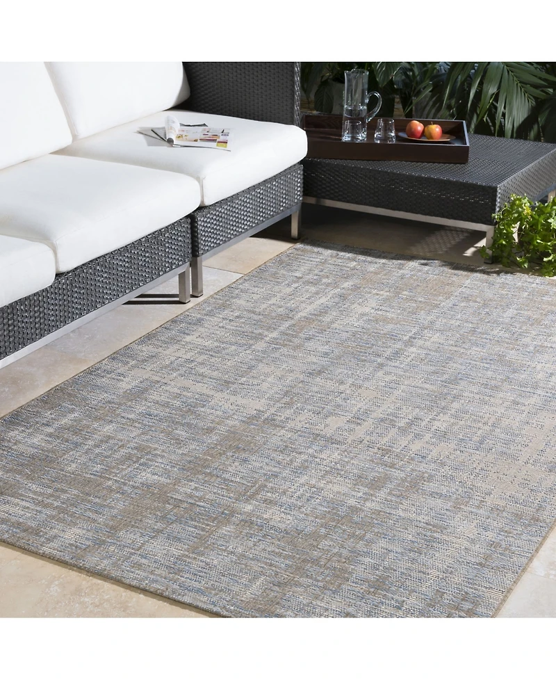 Livabliss Santa Cruz Stz-6013 Mist 2' x 3'7" Outdoor Area Rug
