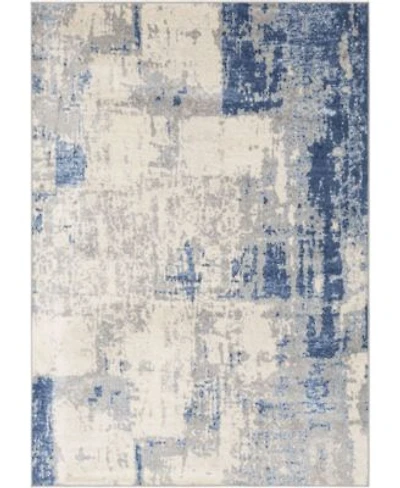 Livabliss Rugs Monaco Moc 2324 Navy Area Rug