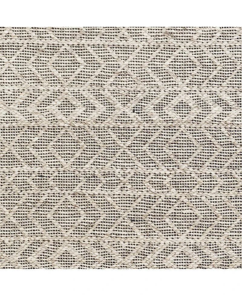 Surya Ingrid Ing-2000 Black 8' x 8' Square Area Rug