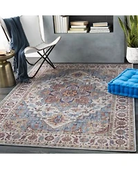 Livabliss Iris Irs 2301 Navy Area Rug