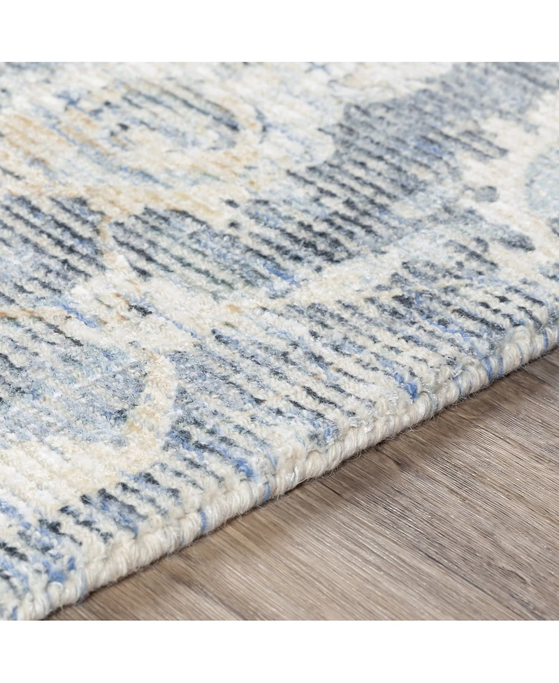 Surya Wilson Wsn-2300 Denim 5' x 7'6" Area Rug