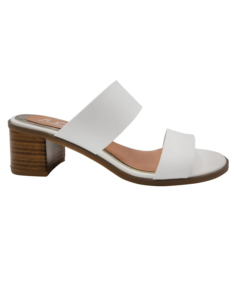 Sugar Women's Halo Two-Band Block-Heel Slides