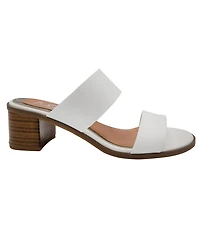 Sugar Women's Halo Two-Band Block-Heel Slides