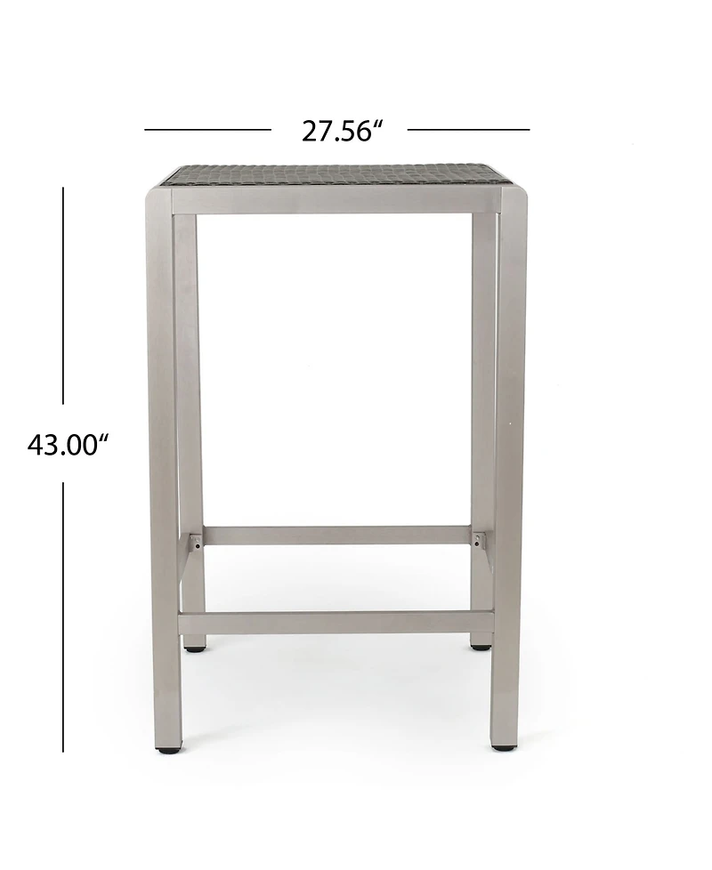 Noble House Cape Coral Outdoor Bar Table
