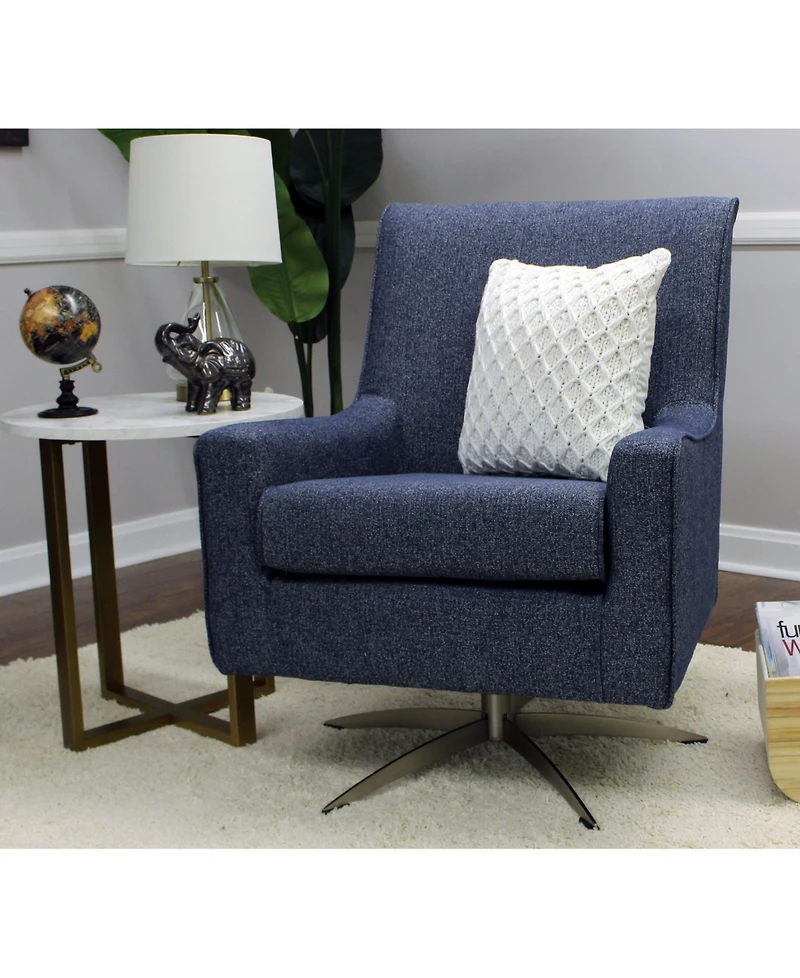 Foxhill Trading Morgan Mid-Century Five Prong Armed Chair