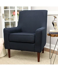 Foxhill Trading Laura Mid-Century Armed Lounge Chair