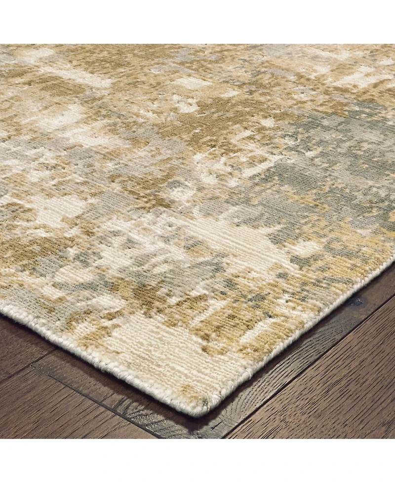 Oriental Weavers Formations 70003 Gray 6' x 9' Area Rug