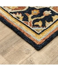 Oriental Weavers Alfresco 28408 Navy Rug