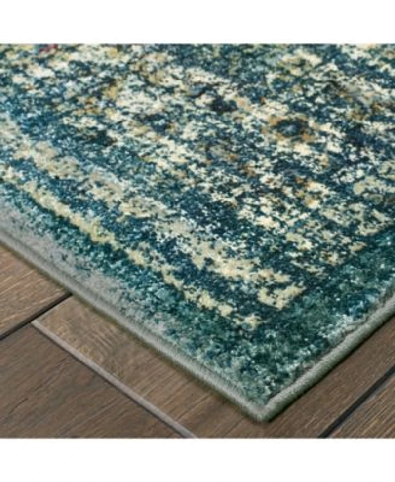 Oriental Weavers Empire Emp04 Blue Rug