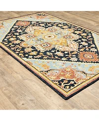 Oriental Weavers Alfresco 28408 Navy 5' x 8' Area Rug