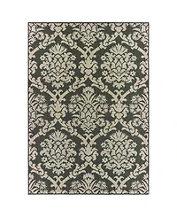 Oriental Weavers Latitude 8020K Gray 5'3" x 7'3" Outdoor Area Rug