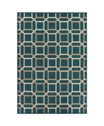 Oriental Weavers Latitude 806b3 Blue Area Rug